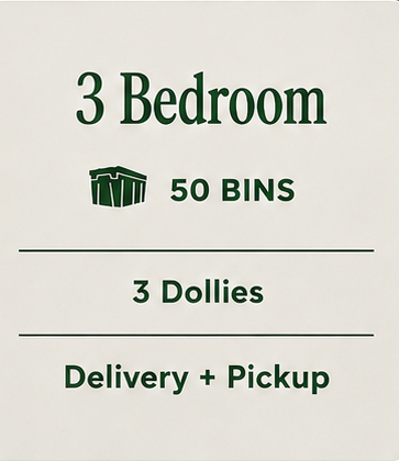 Three Bedroom Bundle — 50 Totes