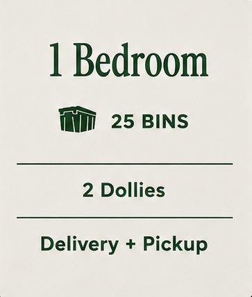 One Bedroom Bundle — 25 Totes